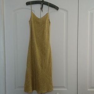 100% silk slip dress